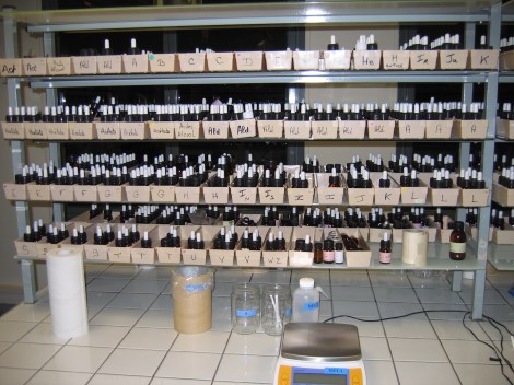 Sudent lab bench at ISIPC. Photo: John Oehler