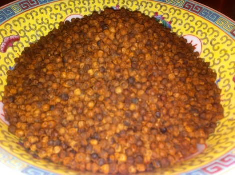 Red Kampot Peppercorns Cambodia