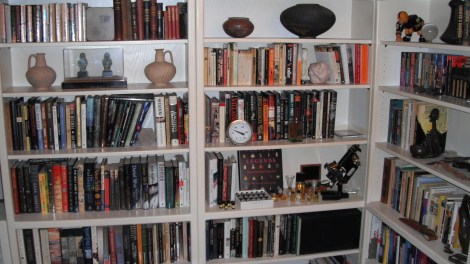 John Oehler bookshelf perfume books