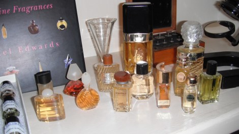 John Oehler bookshelf perfume books