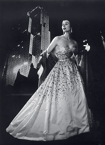 Balmain Gown 1953. Photo: Philippe Pottier