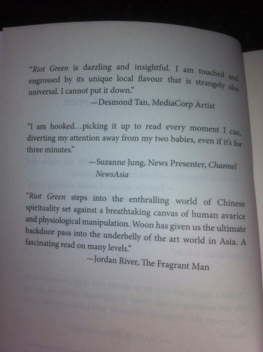 Riot Green Woon Tai Ho The Fragrant Man