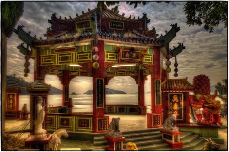 Tin Hau Temple, Repulse Bay. Photo: P-J Taylor
