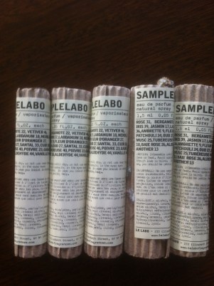 Le Labo Samples