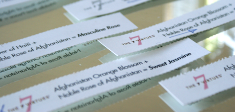 The 7 Virtues Blotter Paper