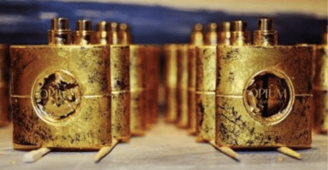 Opium L'Objet Rare edition. 50 bottles were produced. Further Information at Now Smell This.